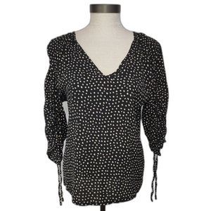 Laundry by Shelli Segal Women's 100% Rayon V-neck Blouse Size S